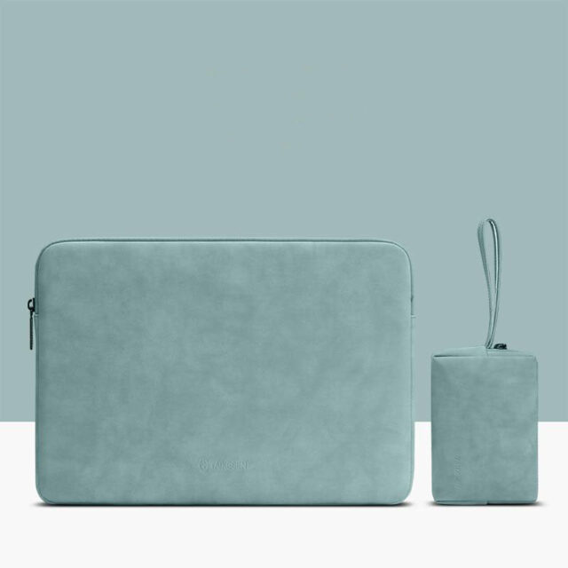 Housse PC - Fluffy Vert +CADEAU