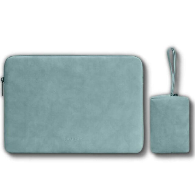Housse PC - Fluffy Vert +CADEAU