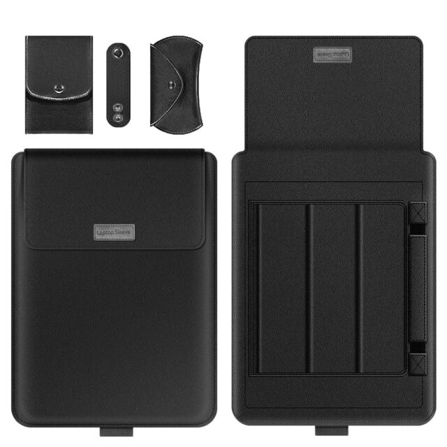 Pochette Ordinateur + Support PC 17 pouces - Standoo Dark
