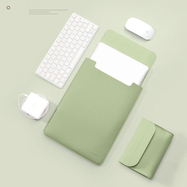 Pochette Ordinateur Fine + CADEAU - Pomme